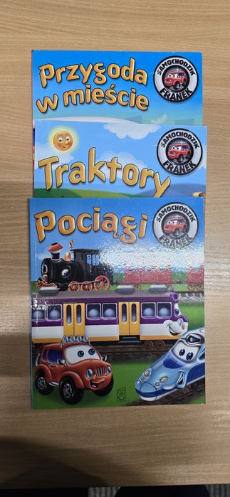 Samochodzik Franek: Pociągi, Traktory, Przygoda w mieście.