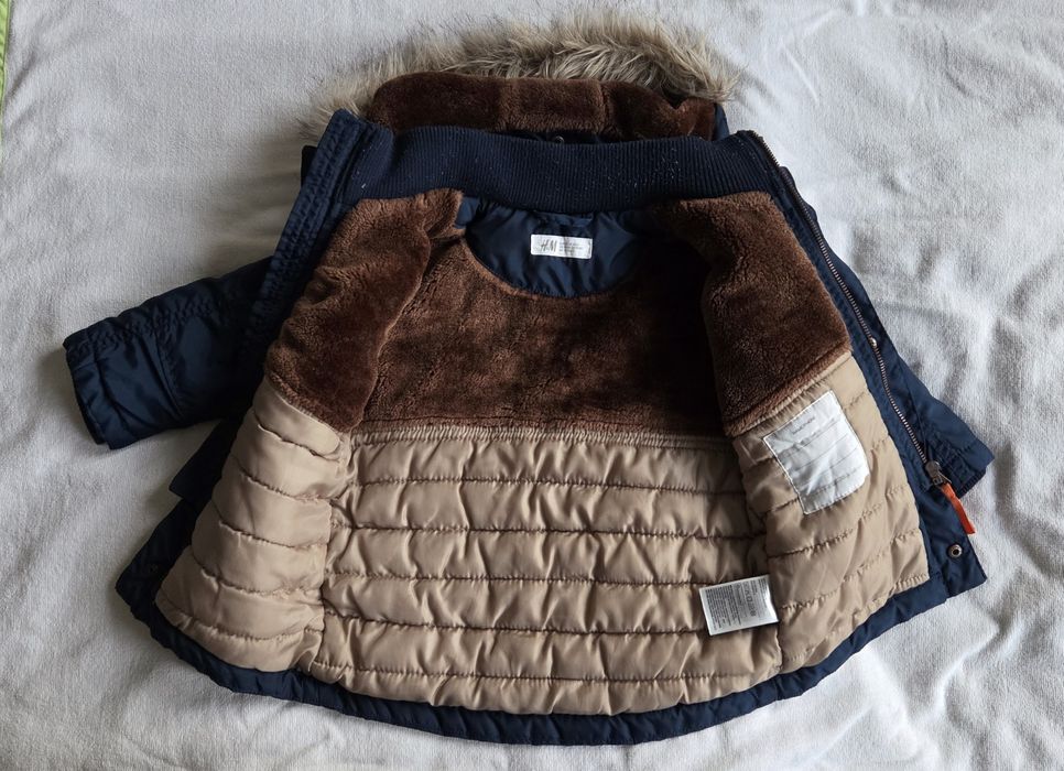 Kurtka zimowa dla chłopca, H&M, rozmiar 92