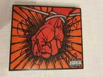 Metallica cd autografado St. Anger