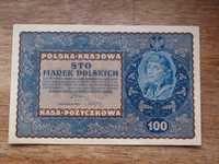 Banknot 100 marek polskich - stan III
