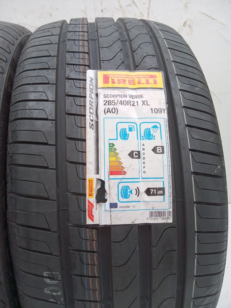 Para opon letnich 285/40R21 Pirelli Scorpion Verde