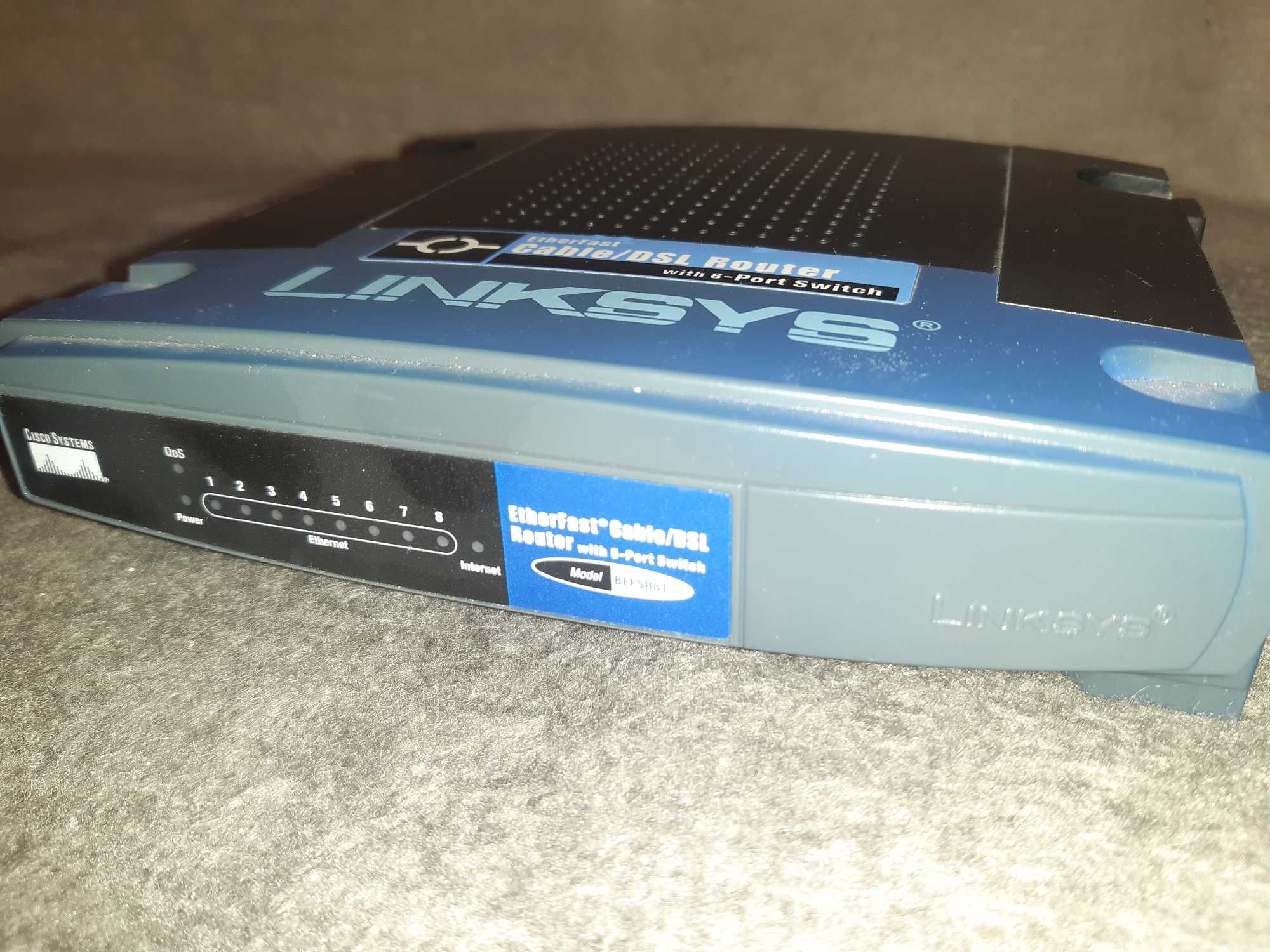 Router Linksys BEFSR81 1*WAN, 8*LAN