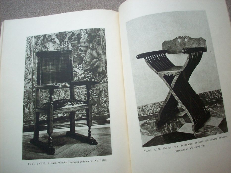 Włoskie meble renesansowe w zbiorach wawelskich, J. Gostwicka, 1954.