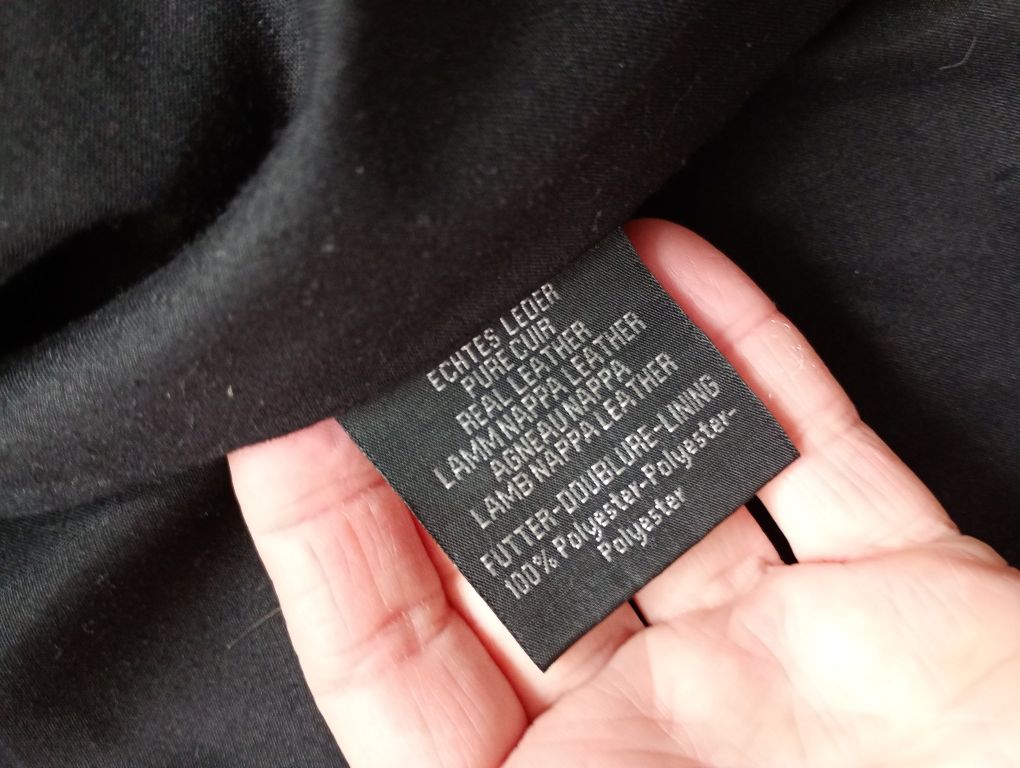 Męska kurtka skórzana XL 180+ miękka skóra