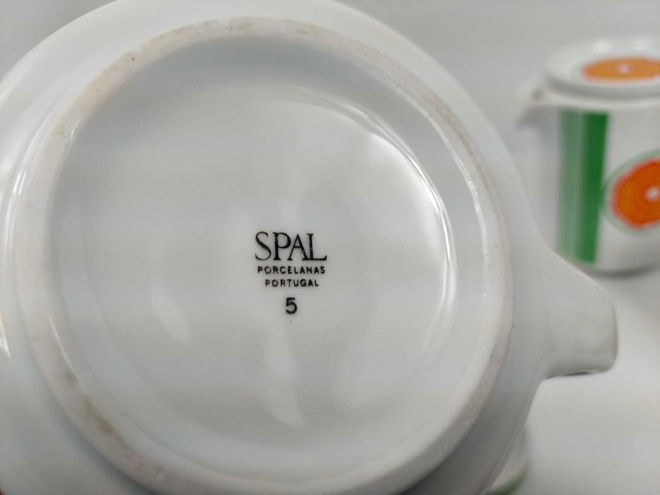 Serviço Chá SPAL Porcelanas - Conjunto Peças Chá ART DECO Portugal