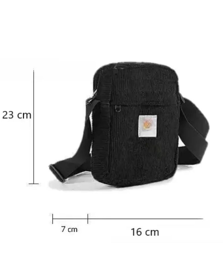 Сумка Carhartt (вельвет)через плечі барсетка месенджер