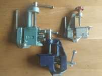 3x Małe imadła 40mm,40mm,60mm