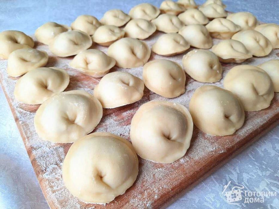 Домашние вареники, пельмени