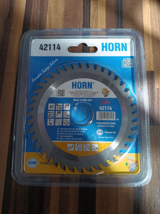 Tarcza HORN / Artpol 42114 wymiar 115×22,2 mm, 40 zębów