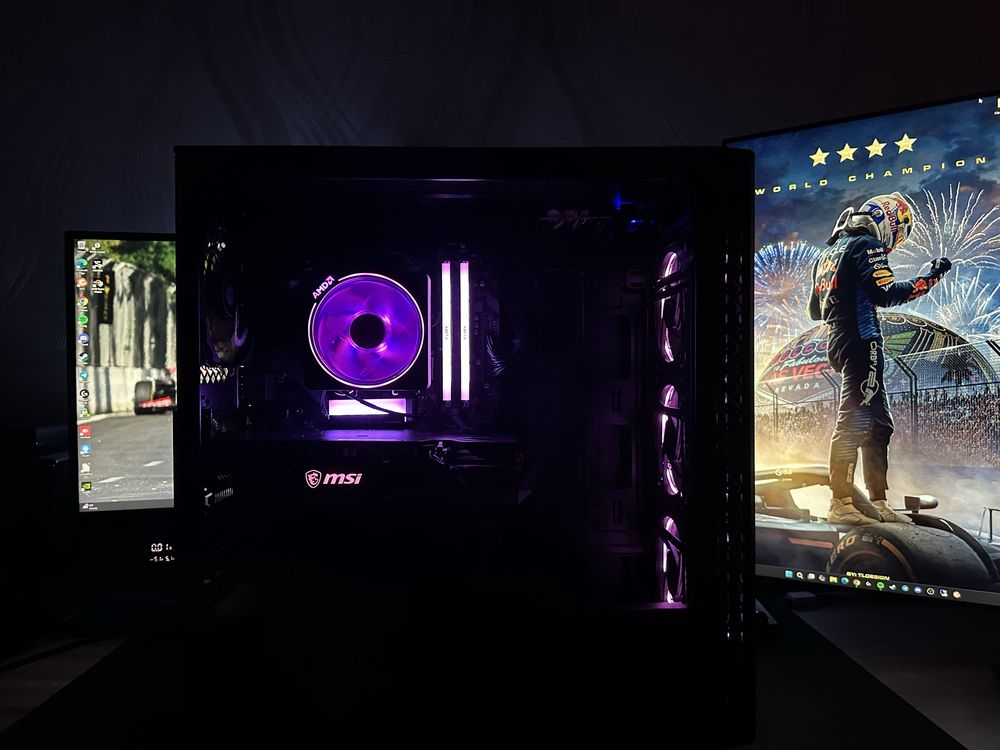 Персональний комплютер. AMD Ryzen 7 2700x. AMD 6600xt
