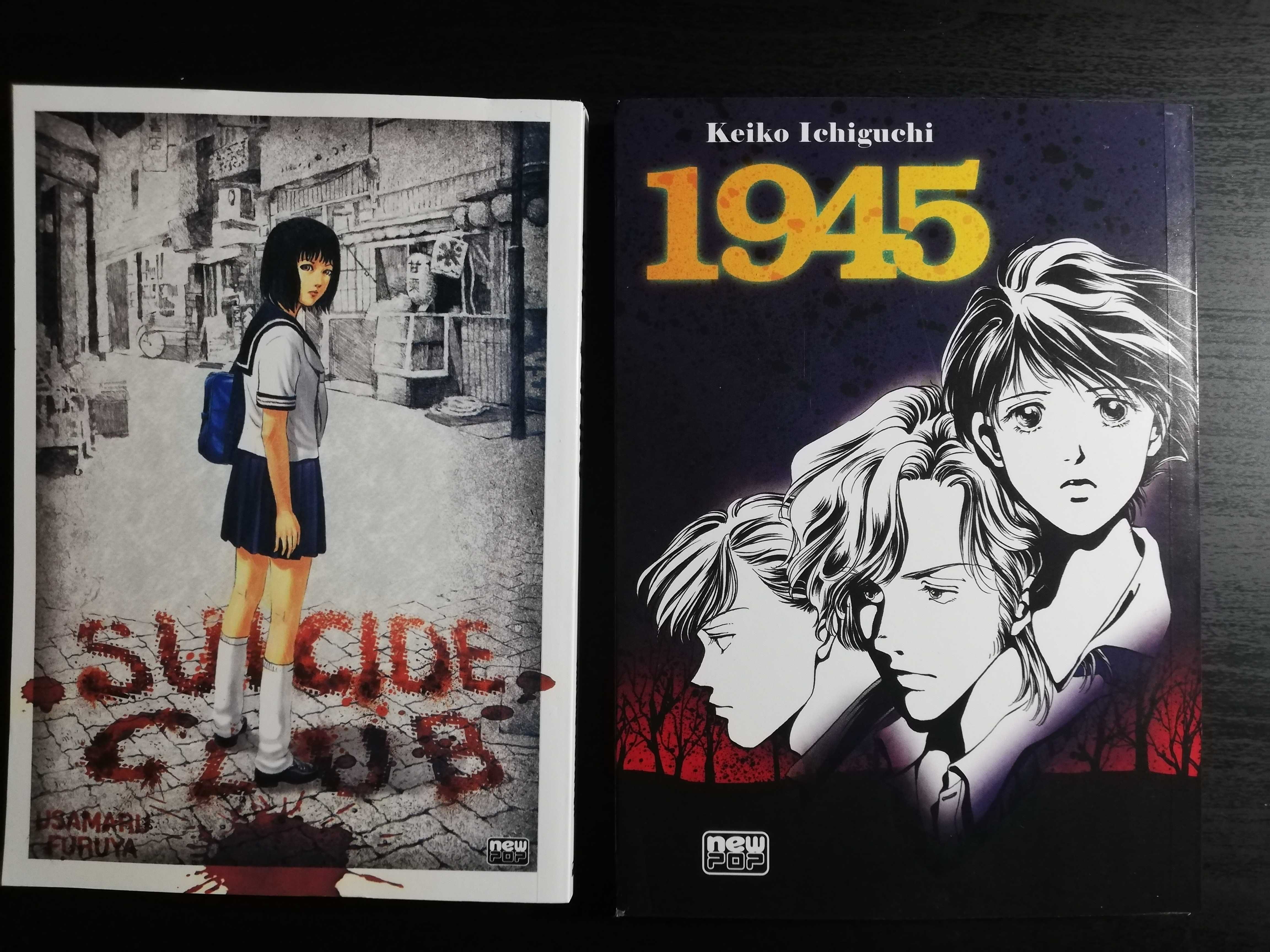 Livros manga  1945, Sunny, Suicide Club e  Drifting Life