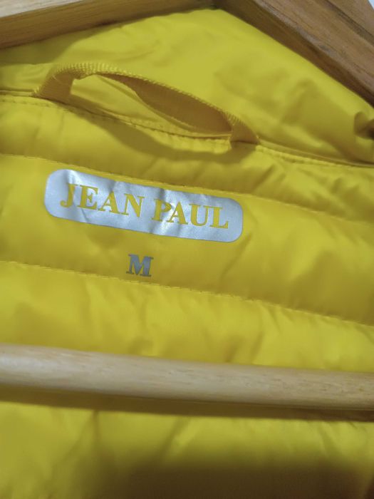 Kurtka damska żółta pikowana wiosna przejściowa Jean Paul M