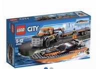 Klocki Lego City 60085 - Terenówka z łodzią motorowa
