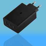 Ładowarka sieciowa z funkcją Power Delivery i Quick Charge 65W czarna
