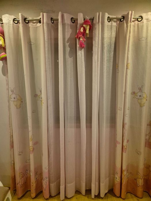 Cortinas quarto de criança