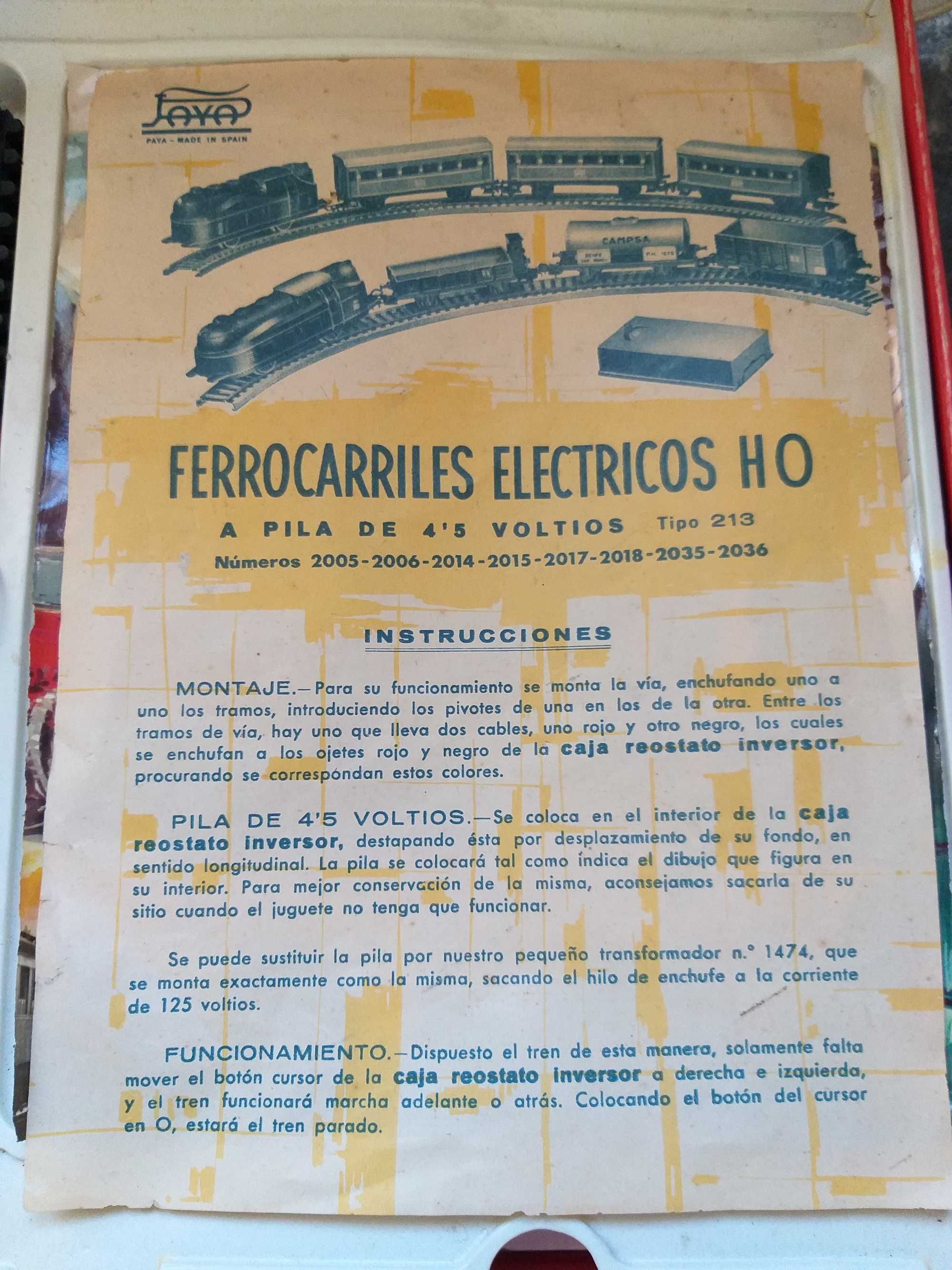 Ferro carril elétrico