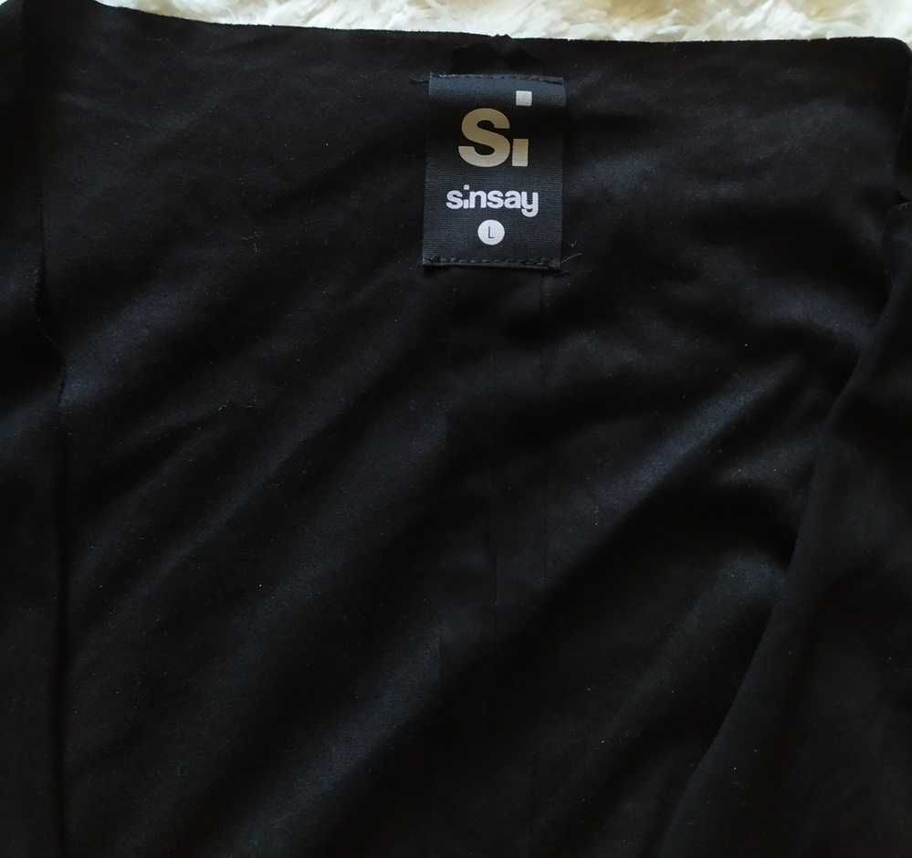 Narzutka boho SINSAY black, r. L (40)