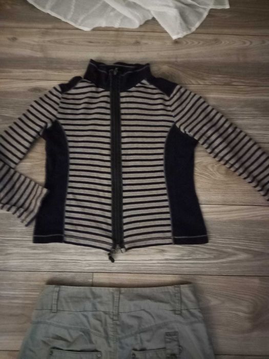 ZESTAW ONLY CHINOSY 38/40 + bawełniana bluza rozpinana na zamek