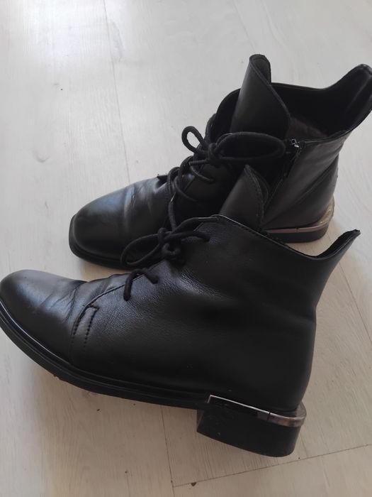 Черевики шкіряні зимові