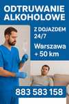 Odtruwanie alkoholowe warszawa +50 km