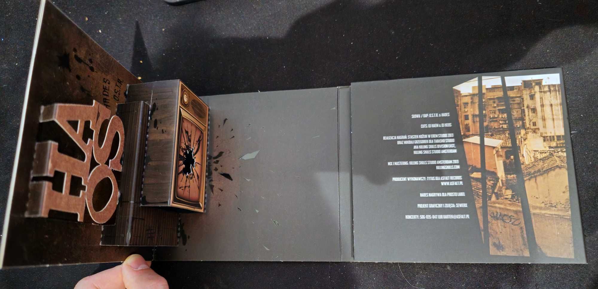 HAOS O.S.T.R. Hades CD Pierwsze wydanie 2013 AR-C107