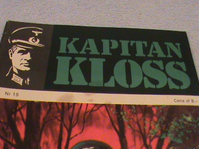 Kapitan Kloss nr 15 - Tajemnica profesora Riedla - pierwsze wydanie!