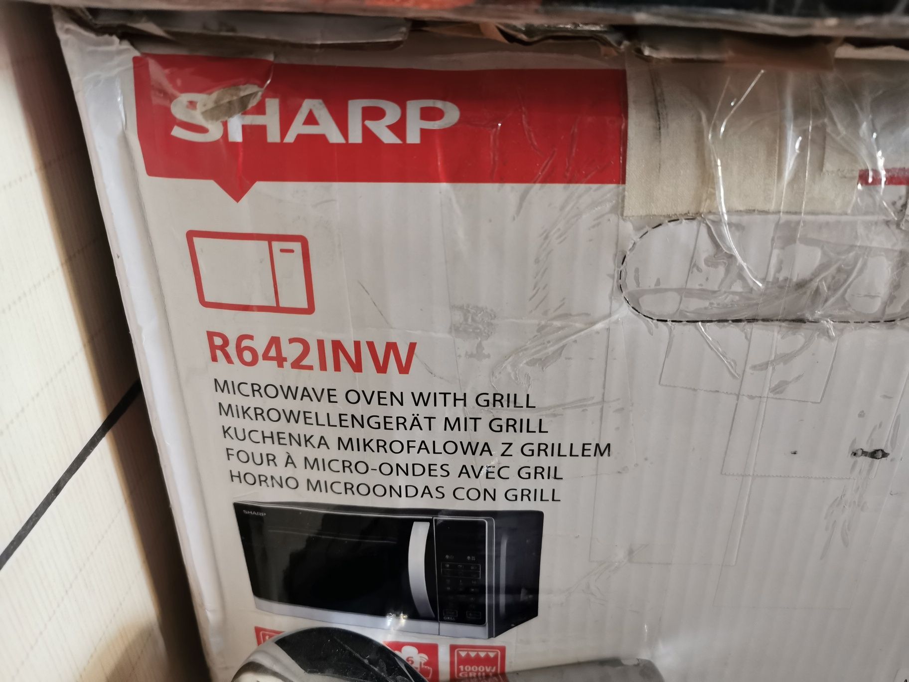 Mikrofalówka Sharp R642INW 1000W