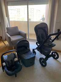 Trio carrinho + ovo + alcofa + isofix Concord Neo