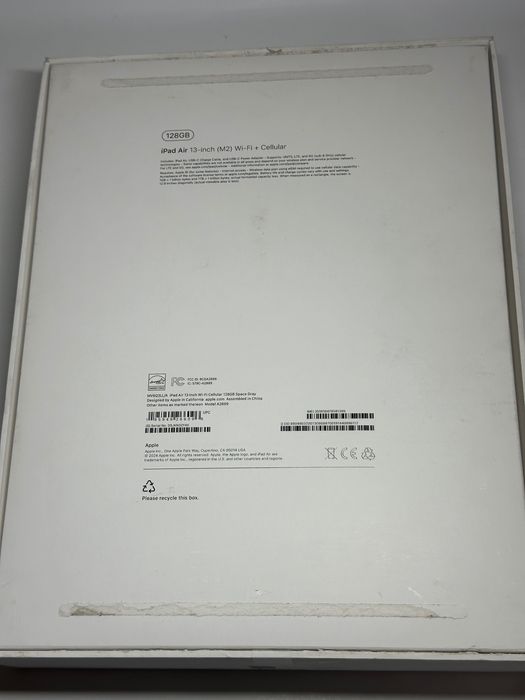 Apple iPad Air 13 2024 M2 ESIM cellular/4G/ LTE Gray 128GB