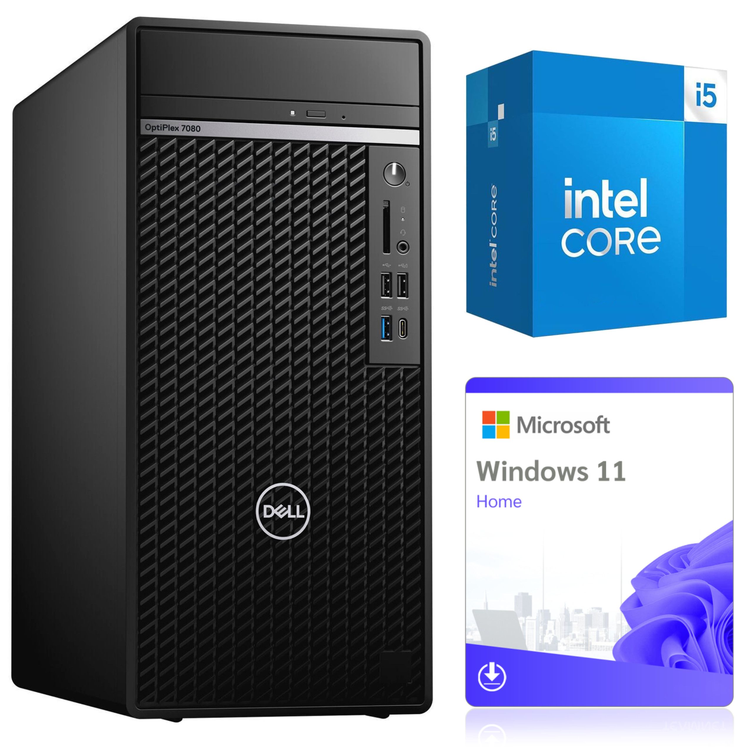 Komputer stacjonarny Dell OptiPlex 7080 i5 32GB 256GB SSD W11 Kl A