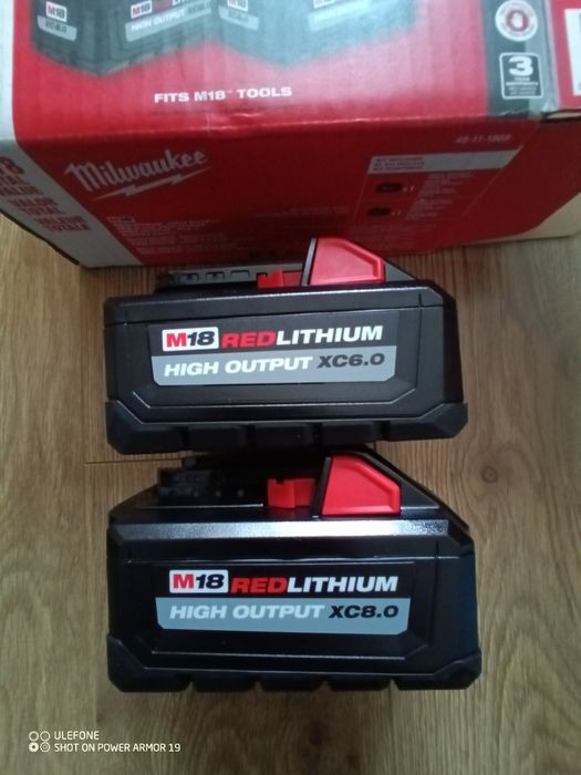 Milwaukee m18 Highoutput Battery