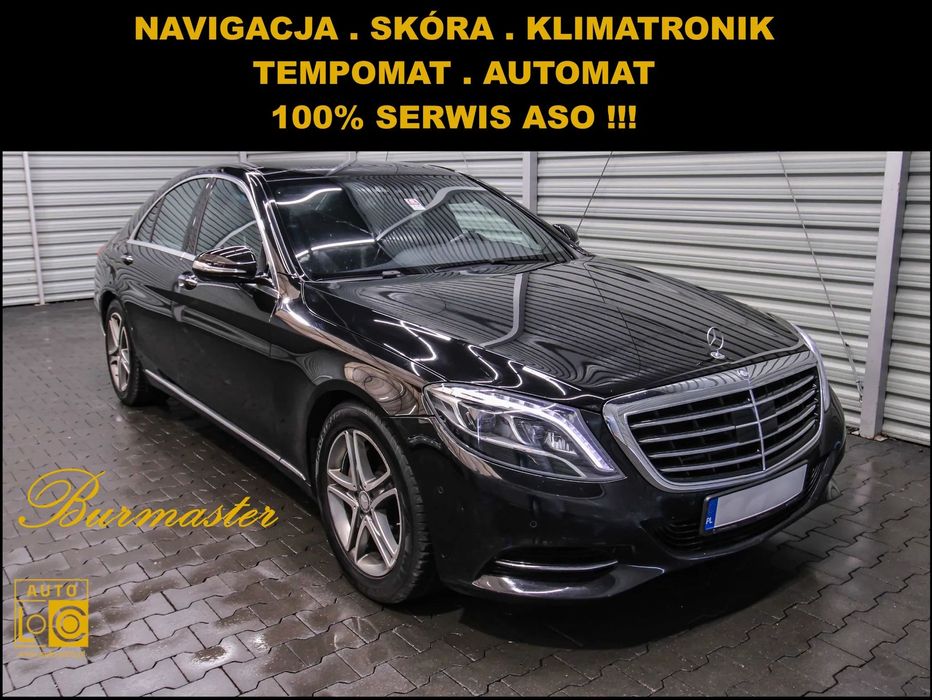 Mercedes-Benz Klasa S 100% SERWIS MERCEDES + Burmester + PANORAMA + Virtual Cockpit