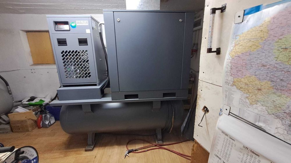 Zestaw maszyn do piaskowania