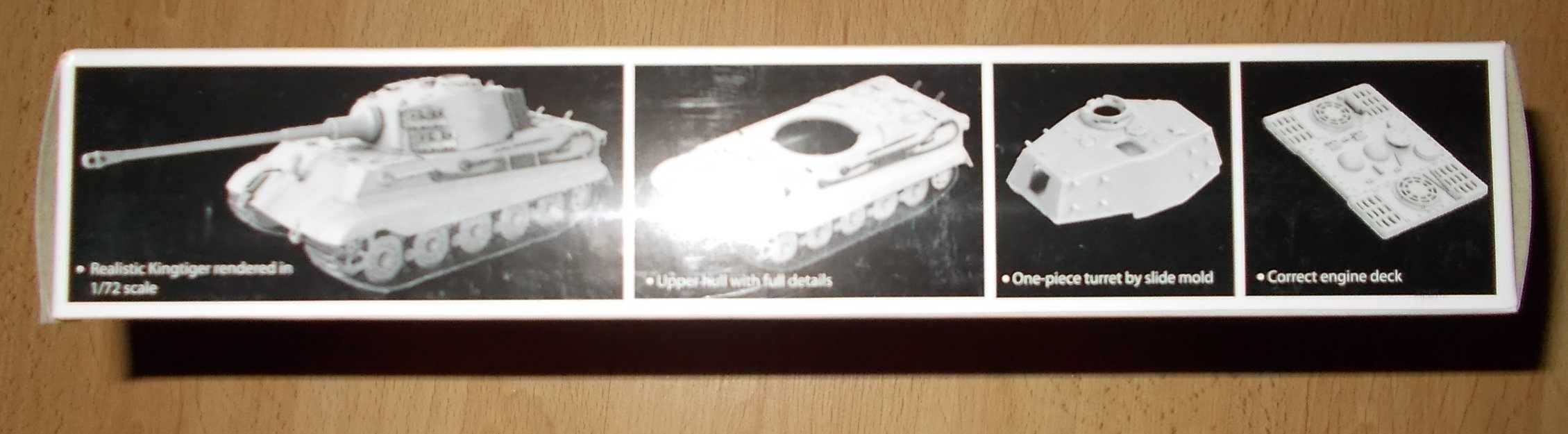 Model czołgu - SdKfz 182 Kingtiger / Tygrys - Dragon 7558 (skala 1:72)