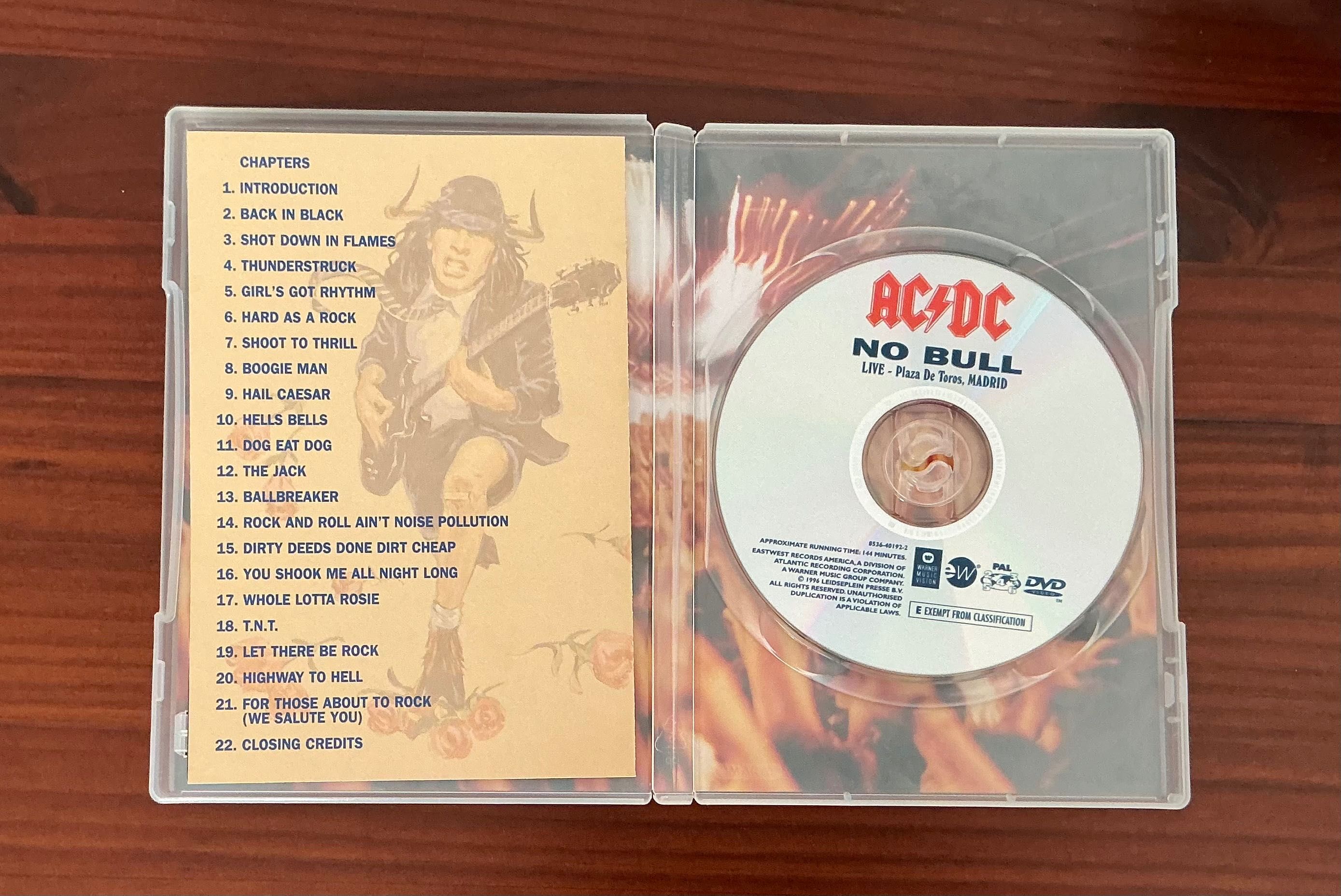 03 DVD's: ACDC, Queen e The Doors - Preço IMBATÍVEL!!