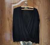 Czarny sweter/narzutka Reserved rozmiar S