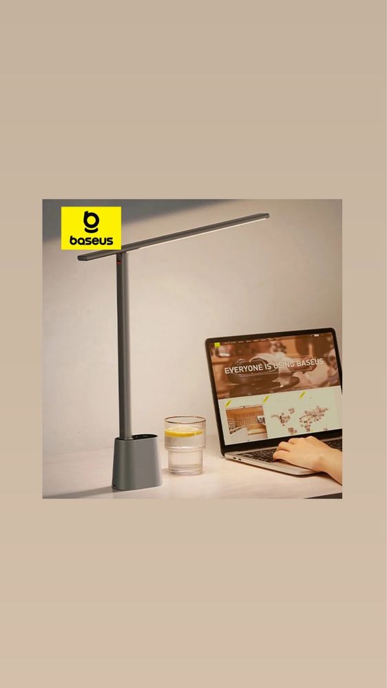Акумуляторна настільна лампа Baseus LED Desk Lamp | led-лампа