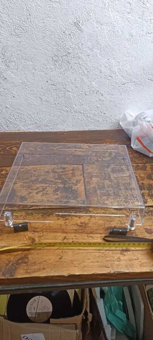 кришка пластикова до програвача вінілу пилозахисна універсальна