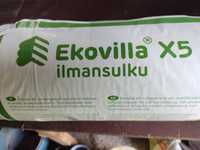Теплоизоляция Ekovilla X5 без барьера (Финляндия) 4 рулона (240 м2)