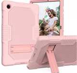 Etui pancerne do tabletu Samsung Tab A8 10.5 X200 z podpórką rose gold