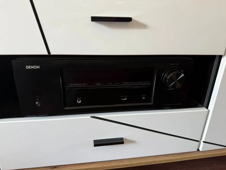 Zestaw głośników Krüger&Matz ze wzmacniaczem Denon AVR-X500