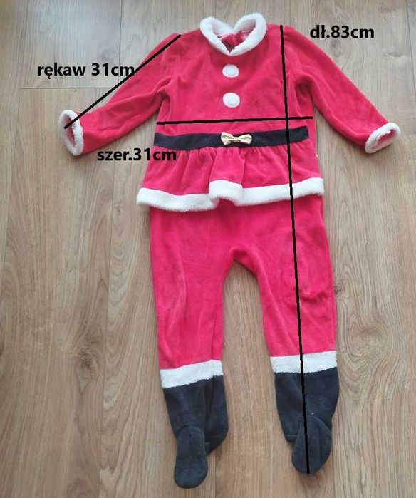 Strój Mikołaja 104