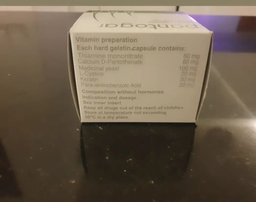 ** PANTOGAR ** TOP leki ! Wypadanie włosów,  łysienie