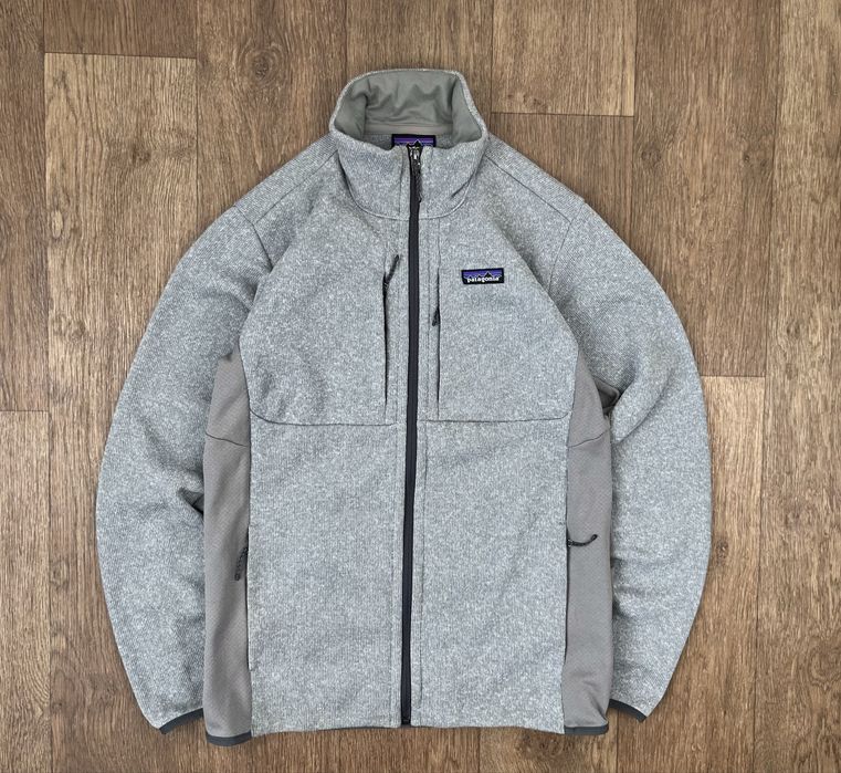 Patagonia кофта чоловіча фліска фліска сіра трекінгова светр патагонія