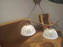 Lampa sufitowa dwa punkty świetlne