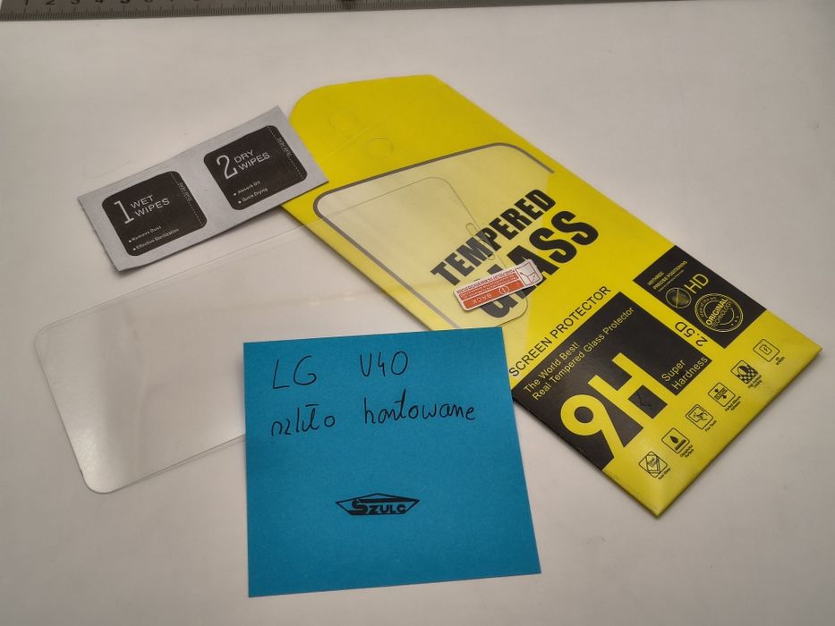 LG V40 szkło hartowane