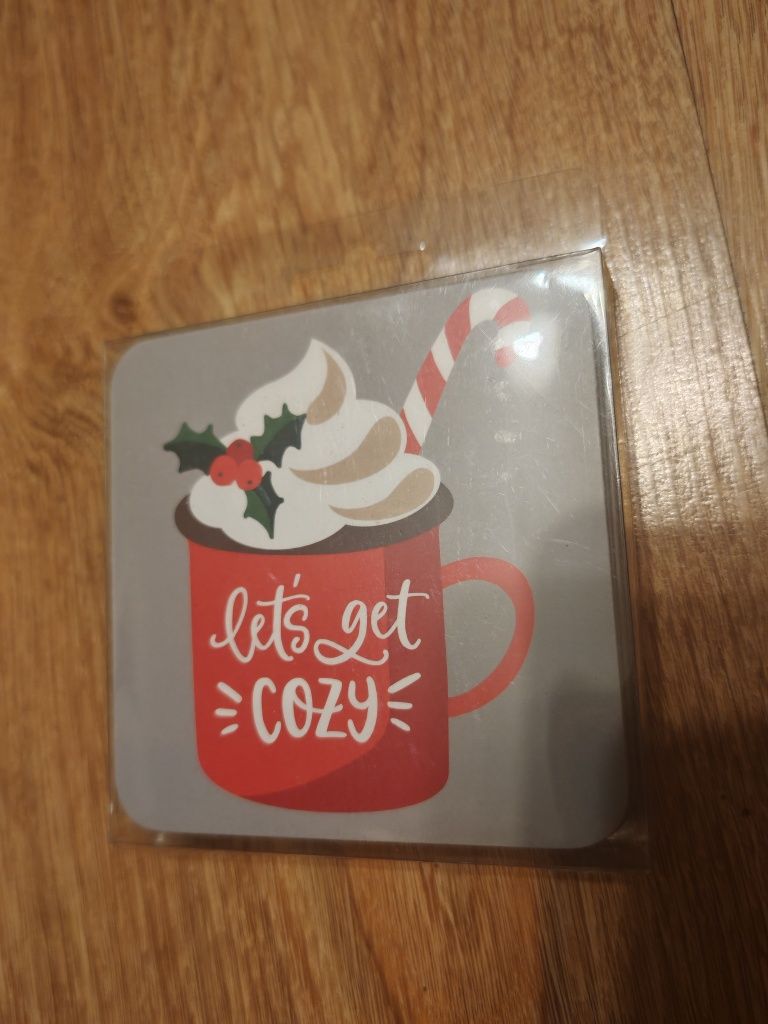 Podkładki świąteczne let's get cozy eloy