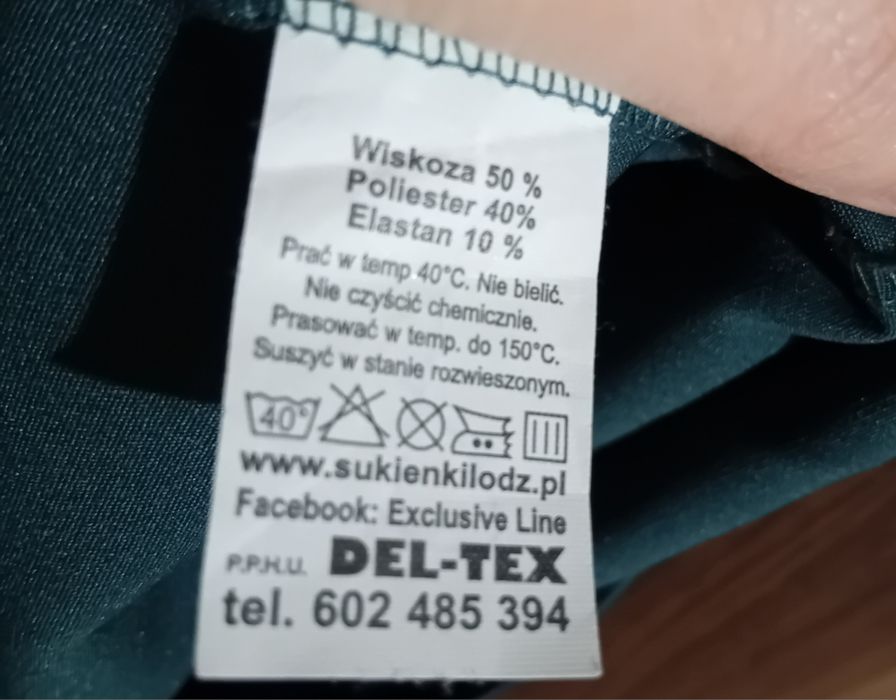 Elegancka sukienka damska 48 Exclusive