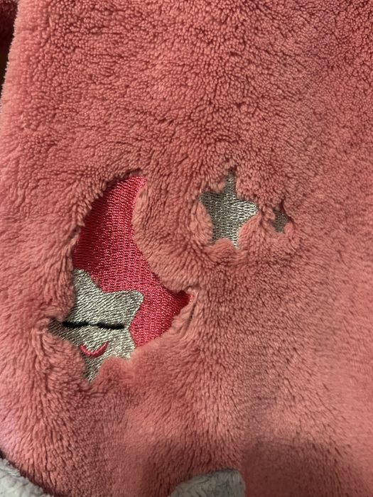 Szlafrok dziewczęcy z kapturem Świnka Peppa