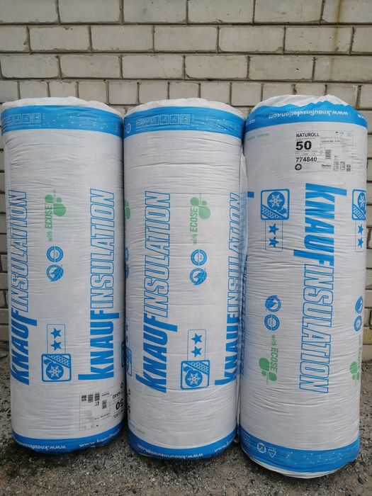 Утеплитель фольг, минвата Кнауф: крыши,стены; Paroc: дымоходы,котлы